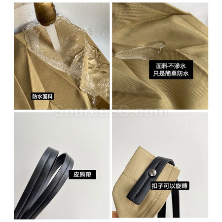 礼品订购帆布单肩包广告