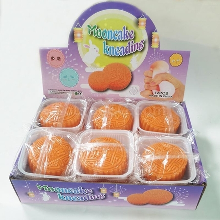 礼品订购仿真中秋月饼减压玩具广告