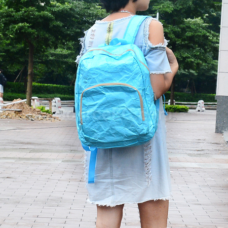 礼品订购杜邦纸双肩包广告