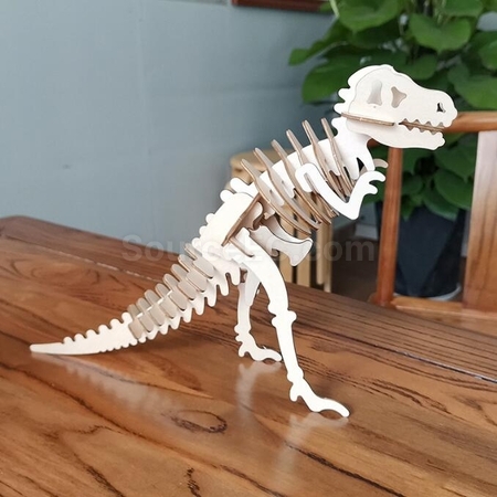 礼品订购订制3D木质模型拼图广告