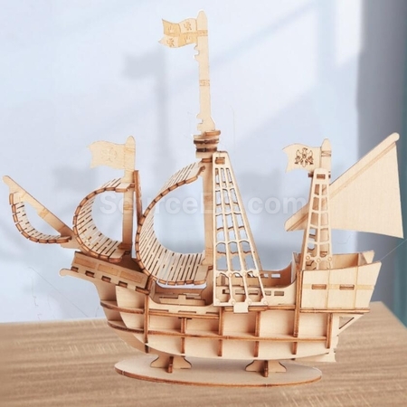 礼品订购订制3D木质模型拼图广告