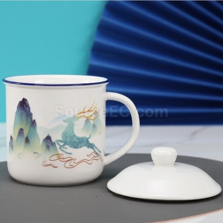 礼品订购陶瓷杯套装广告