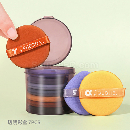 礼品订购气垫粉扑广告