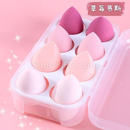 礼品订购盒装美妆蛋粉扑广告