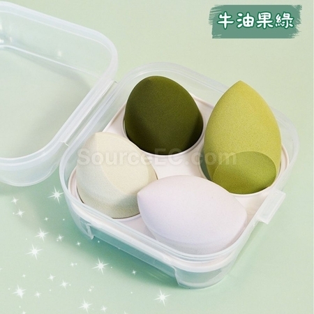 礼品订购盒装美妆蛋粉扑广告