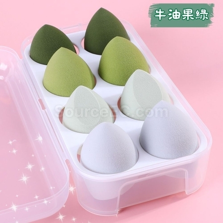 礼品订购盒装美妆蛋粉扑广告