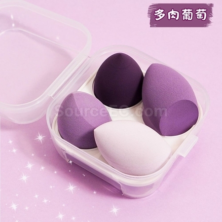 礼品订购盒装美妆蛋粉扑广告