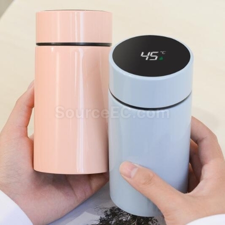 礼品订购智能保温杯广告