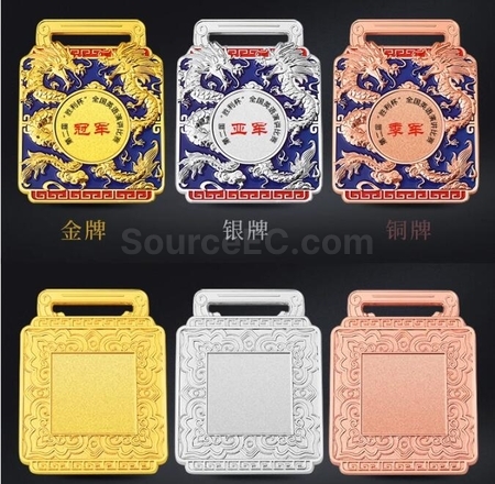 礼品订购金属奖牌广告