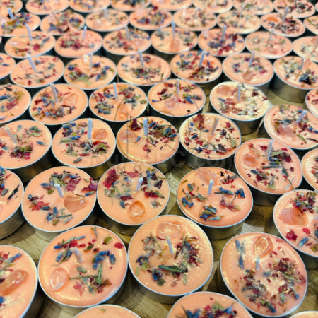 礼品订购Customized Floral Scented Small Candle广告