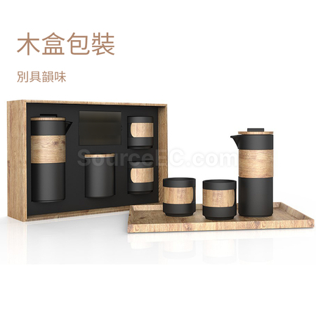 礼品订购手冲咖啡法压壶礼品套装广告