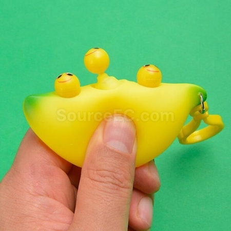 礼品订购香蕉減壓玩具广告