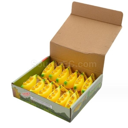 礼品订购香蕉減壓玩具广告