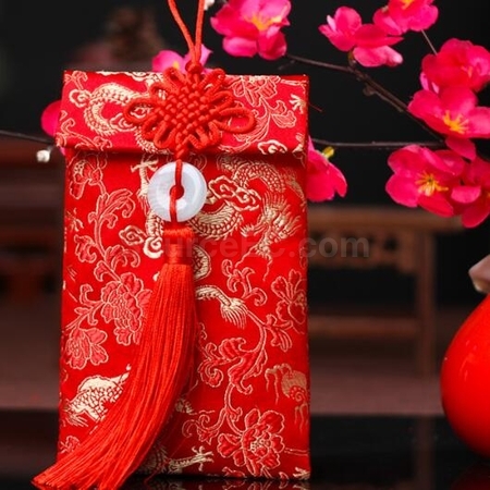 礼品订购布藝紅包广告