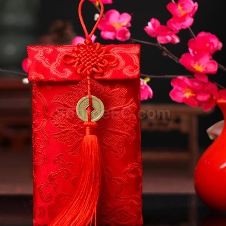 礼品订购布藝紅包广告