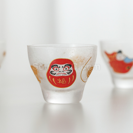 礼品订购日式玻璃杯广告