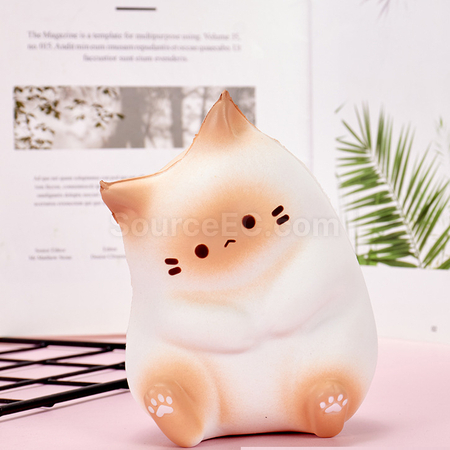 礼品订购招财猫捏捏乐广告