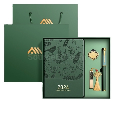 礼品订购2024日程本商务礼品套装广告