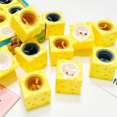 礼品订购小鼠芝士减压玩具广告