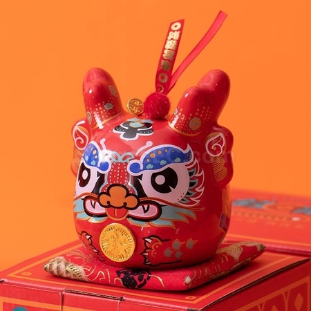 礼品订购龙钱罐广告