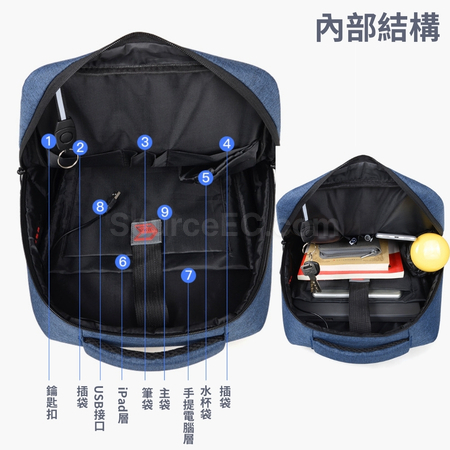礼品订购商务背包广告
