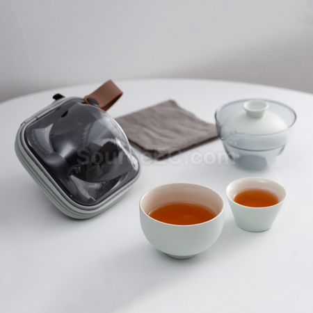 礼品订购旅行茶具广告