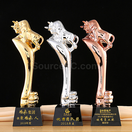 礼品订购水晶奖座广告