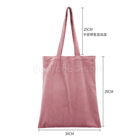 礼品订购丝绒手提袋广告