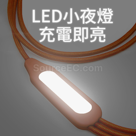 礼品订购Logo发光充电线广告