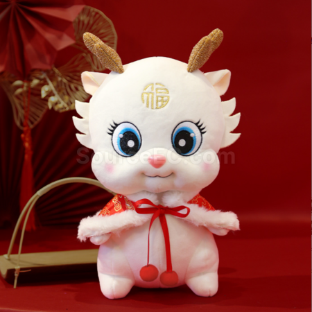 礼品订购龙年公仔广告