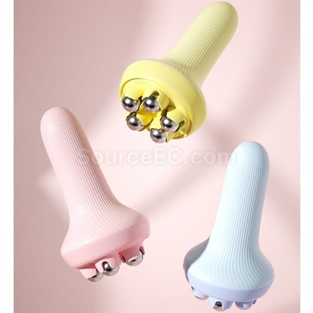 礼品订购手动滚轮按摩器广告