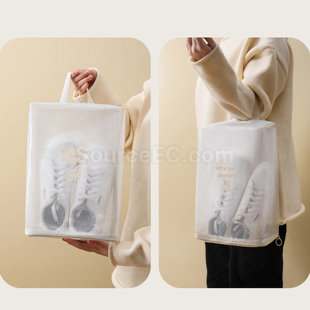 礼品订购透明立体鞋袋广告
