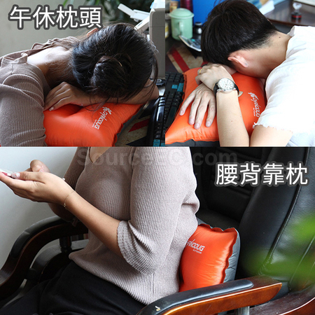 礼品订购旅游便携式充气枕头广告