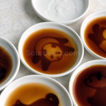 礼品订购客制化陶瓷酱油碟广告