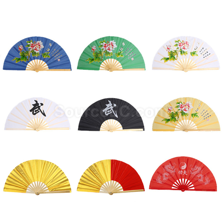 礼品订购功夫扇广告