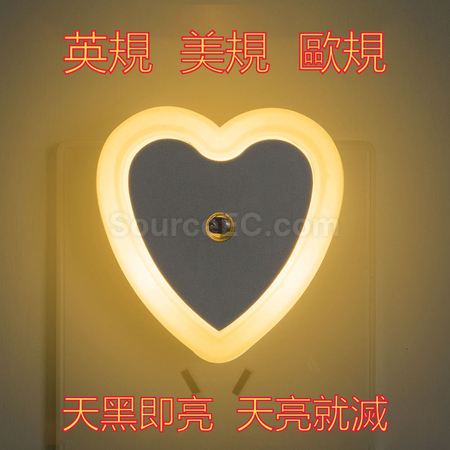礼品订购即插式智能光控感应小夜灯广告