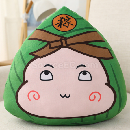 礼品订购粽子抱枕广告