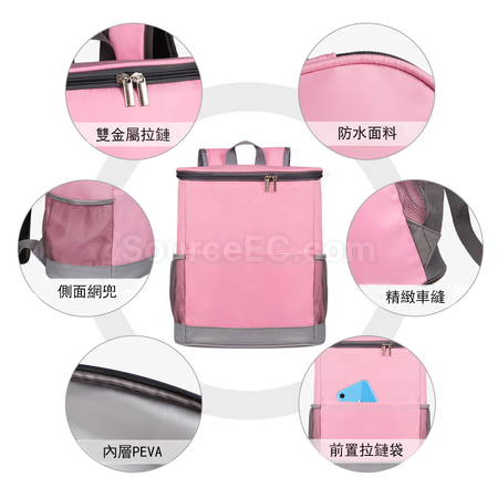 礼品订购双肩保温包广告