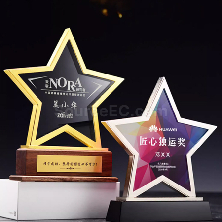礼品订购水晶座广告