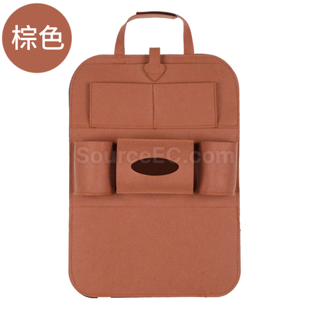 礼品订购毛毡座椅挂袋广告