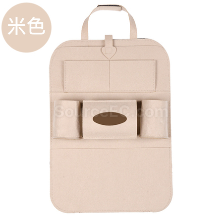 礼品订购毛毡座椅挂袋广告