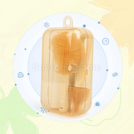 礼品订购婴儿便携奶瓶刷套装广告