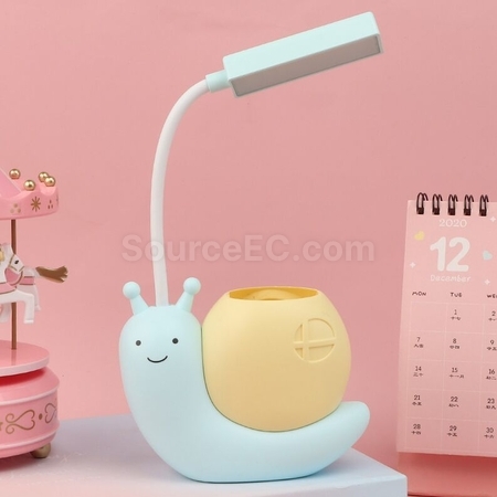 礼品订购卡通LED充电台灯广告
