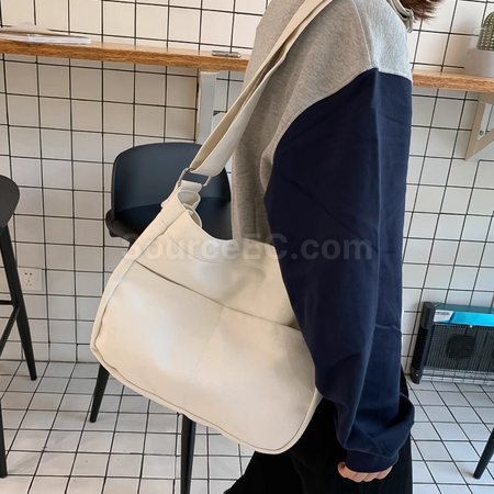 礼品订购帆布单肩包广告