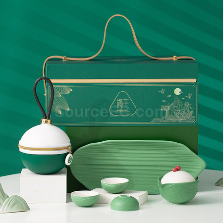 礼品订购端午节礼品旅行茶具广告