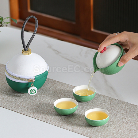 礼品订购端午节礼品旅行茶具广告