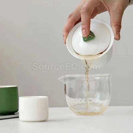 礼品订购旅行茶具套装广告