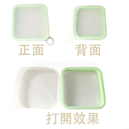 礼品订购三明治面包保鲜收纳盒广告
