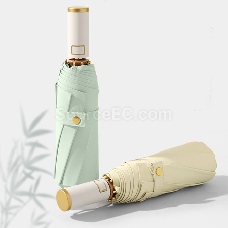 礼品订购双层自动金杆折叠伞广告