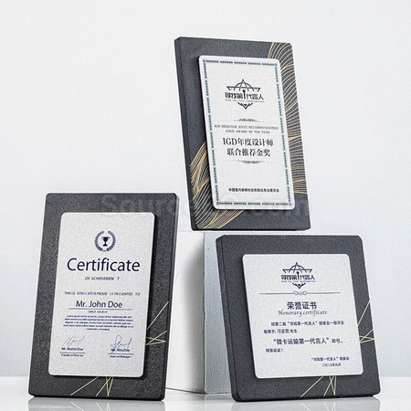 礼品订购大理石奖牌广告